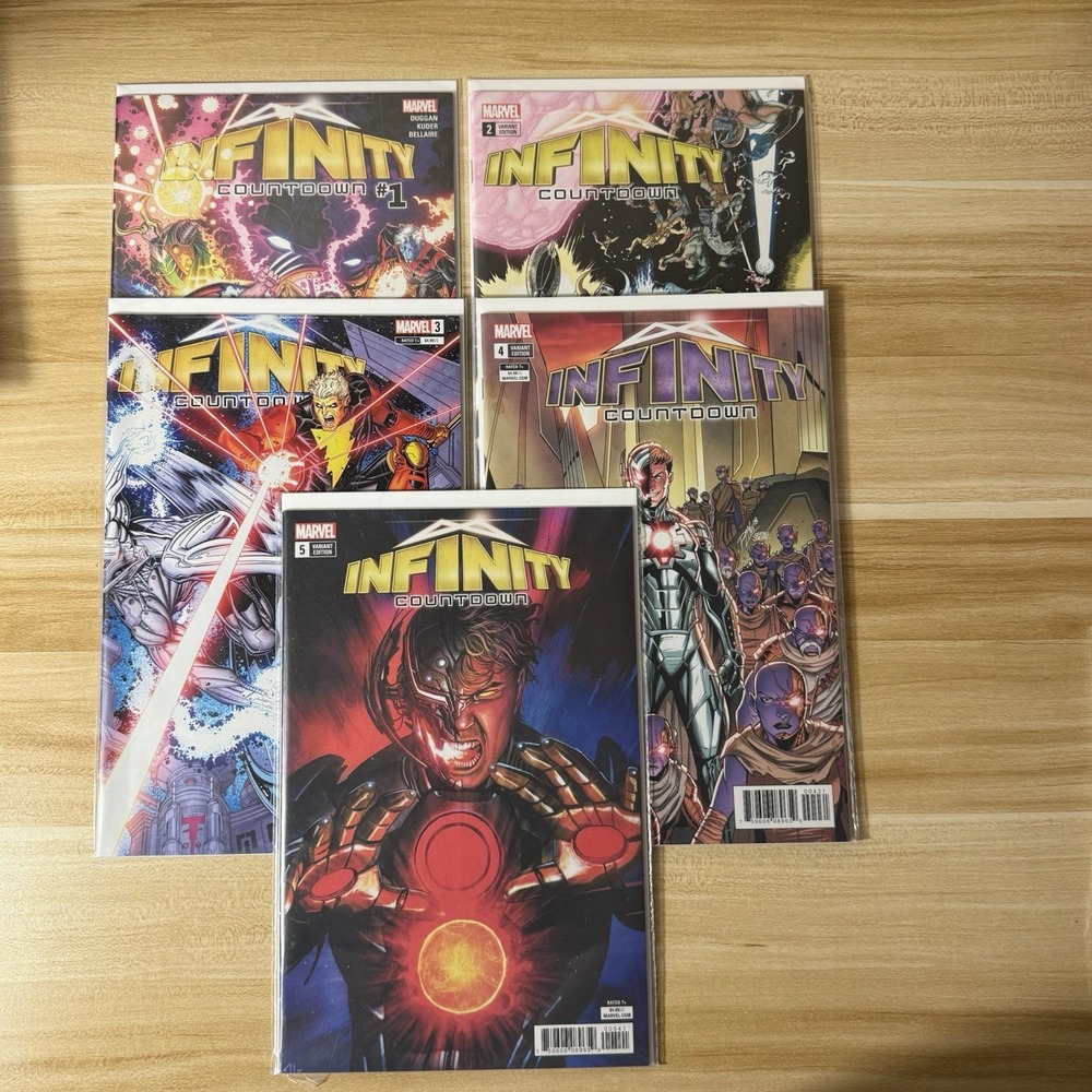 Infinity Countdown #1-5 Complete Set Lot Marvel Comics 2018 Full Run